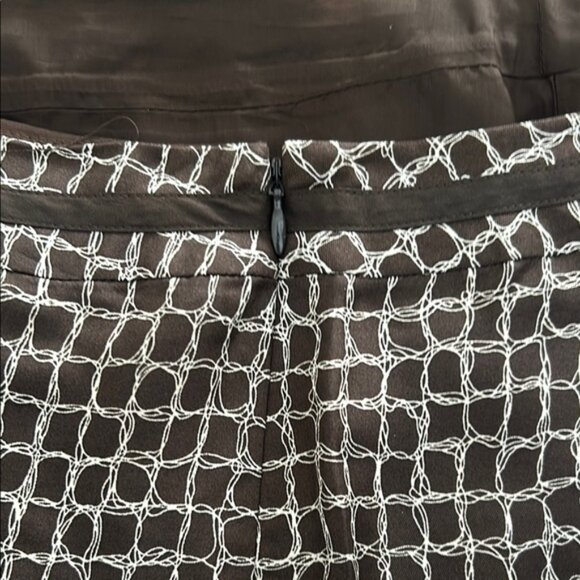 Ann Taylor Black and White A-line Mini Skirt - Picture 5 of 5